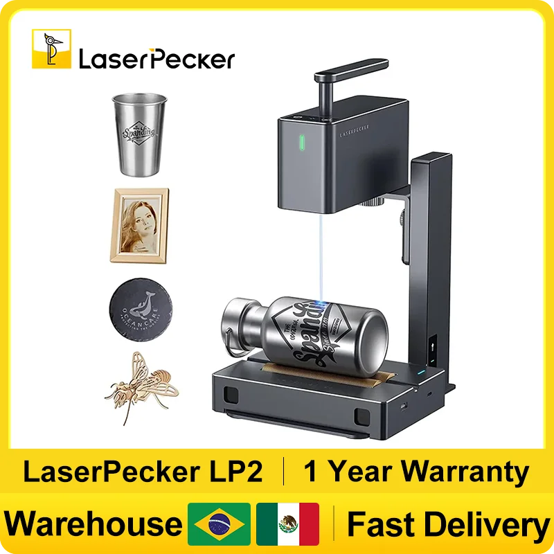 Industrial Laser Printing Machine - LaserPecker 2 레이저 조각기, 휴대용 목재