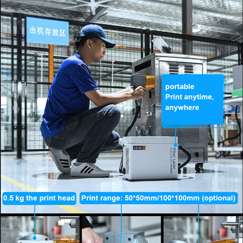 공장 공급 휴대용 자동 레이저 프린터 산업용 레이저 코 - Industrial Laser Printing Machine 리뷰 및 가격