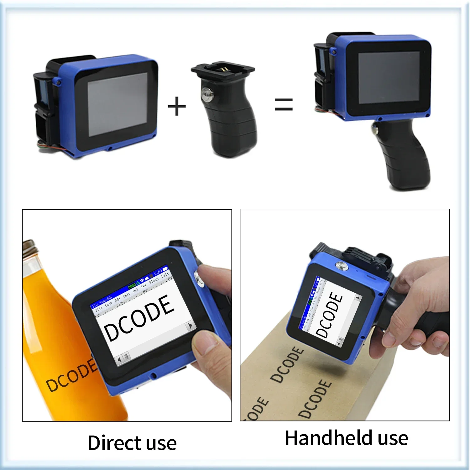 DCODE DC12 휴대용 미니 분할 프린터 12.7m - Industrial Laser Printing Machine 리뷰 및 가격