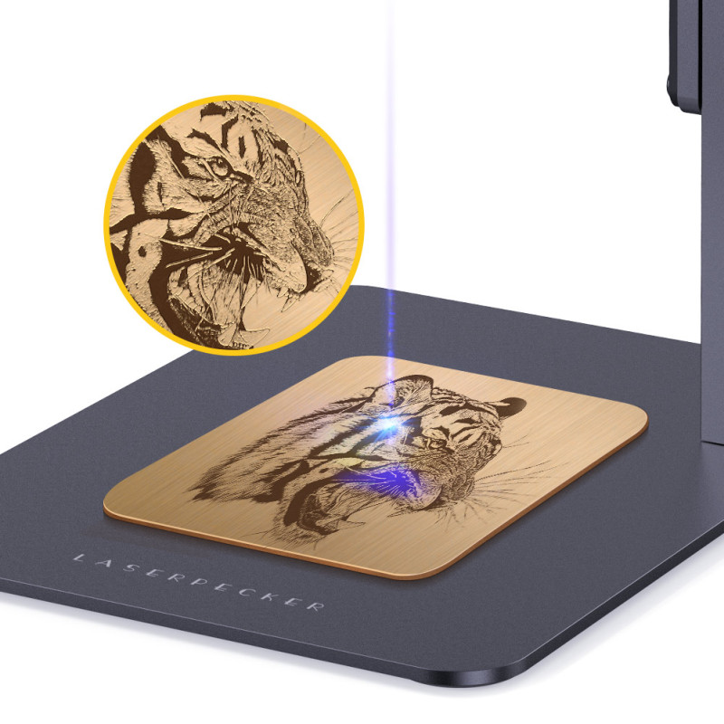 LaserPecker 2 레이저 조각기, 휴대용 목재  - Industrial Laser Printing Machine 리뷰 및 가격