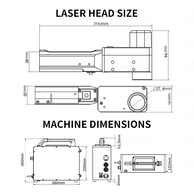 휴대용 레이저 클리너 녹 제거 산업용 100w 100와 - Industrial Laser Cleaning Machine Price 리뷰 및 가격