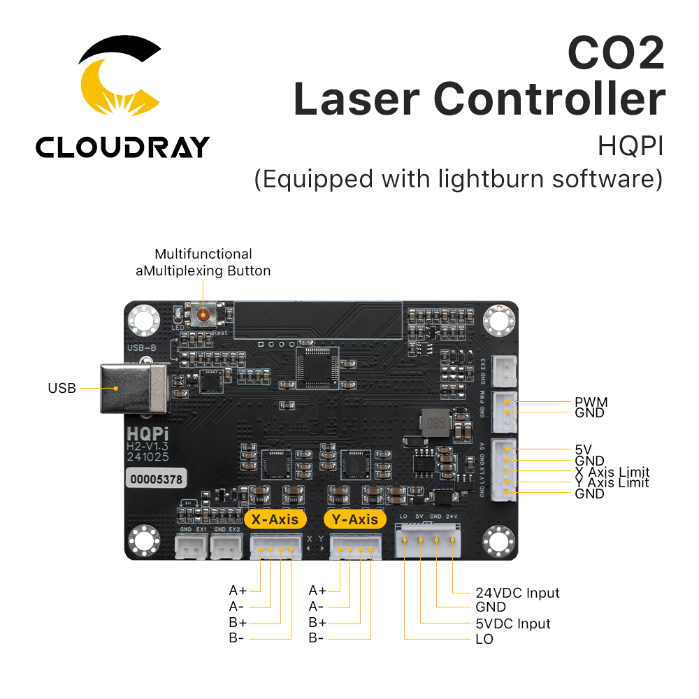 Cloudray CO2 레이저 컨트롤러, HQPI 고정 - Industrial Handheld Laser Engraver 리뷰 및 가격