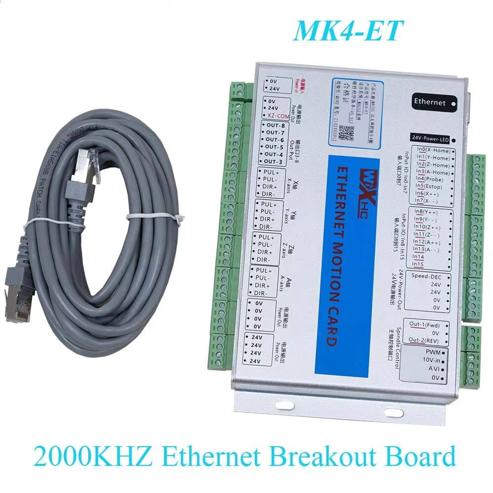 MK4-ET Mach3 4축 CNC 컨트롤러 이더넷 M - Servo Motor Cnc 리뷰 및 가격