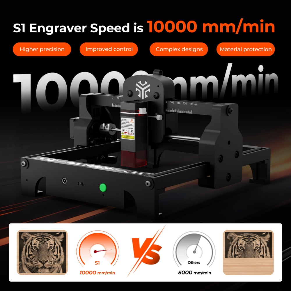 ACMER S1 6W/3.5W/2.5W 미니 휴대용 레 - Industrial Handheld Laser Engraver 리뷰 및 가격