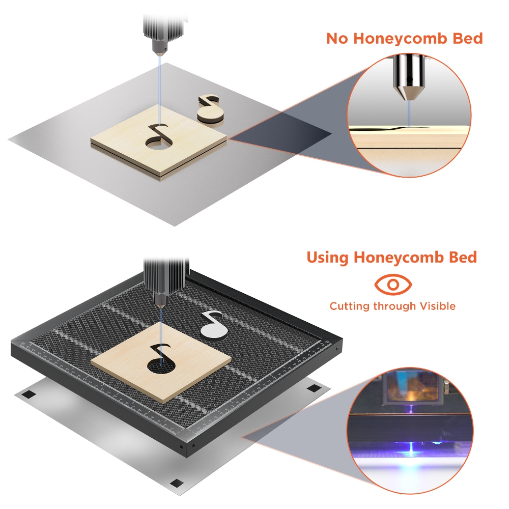 ACMER 작업 테이블 범용 벌집 침대 데스크탑 보호  - Fiber Laser Cutting Machine 리뷰 및 가격