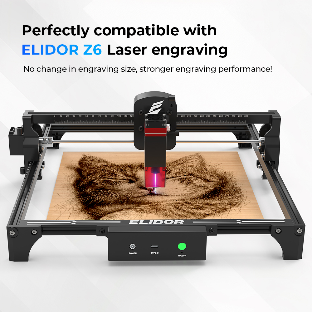 ELIDOR Z6 6W/12W 레이저 모듈 업그레이드  - Fiber Laser Cutting Machine 리뷰 및 가격