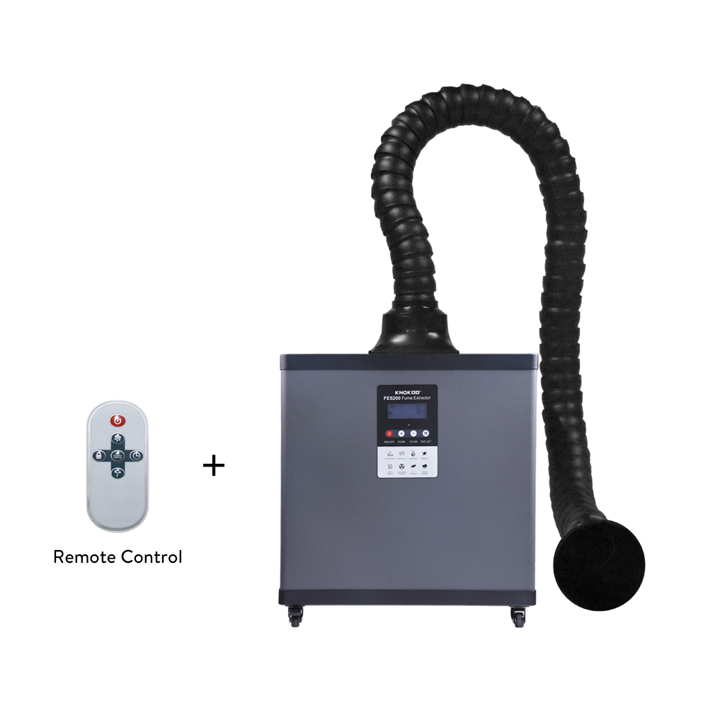 레이저 연기 추출기 210W FES200 연기 수집기  - Fume Extractor Laser 리뷰 및 가격