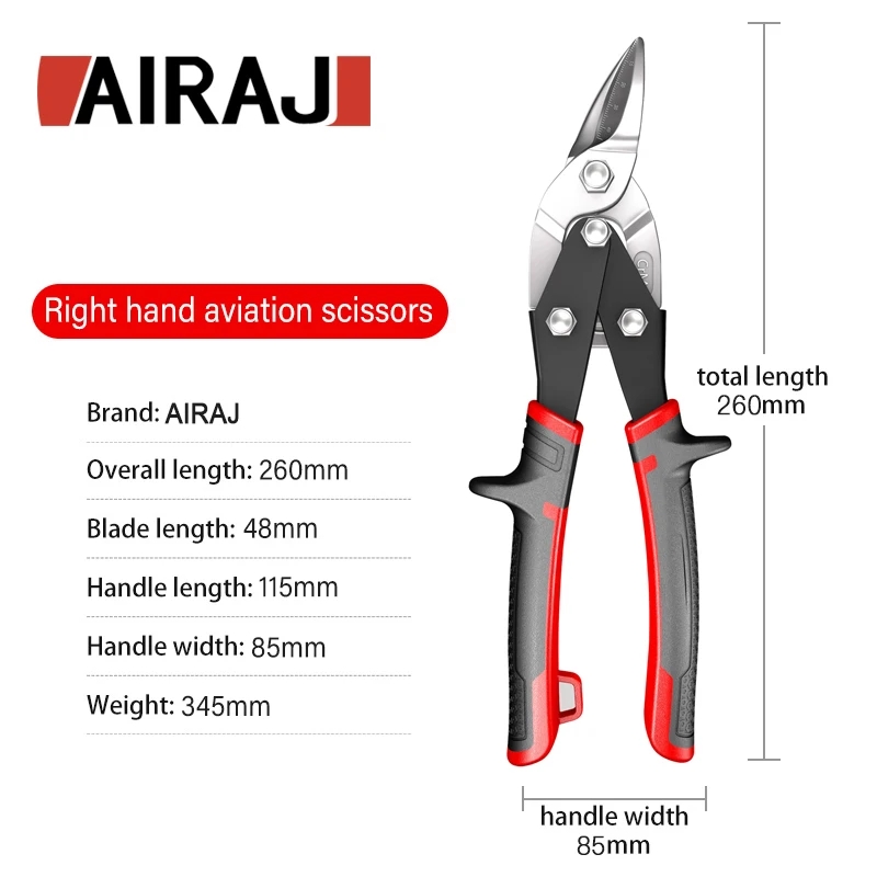 AIRAJ 항공 가위 주석 자르기 금속 시트 절단 자르 - Industrial Laser Blasting 리뷰 및 가격