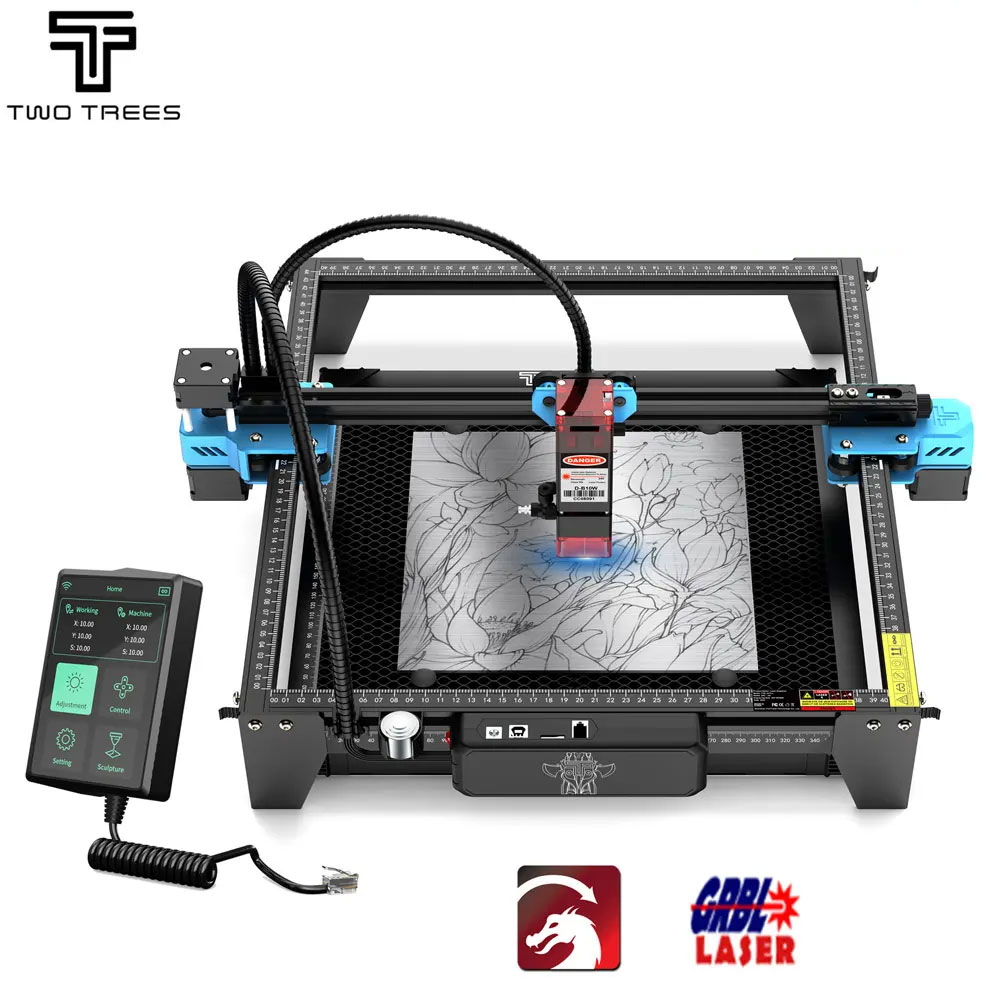 Twotrees TTS-10 Pro 80W 레이저 조각 - Industrial Laser Printing Machine 리뷰 및 가격
