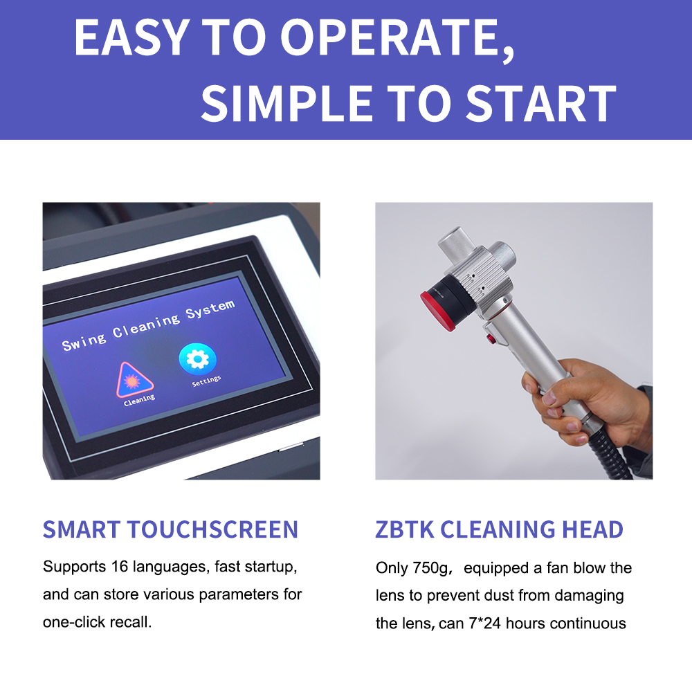 빙얀 펄스 인더스트리 레이저 클리닝 머신 100w 레이 - Industrial Laser Cleaning Machine Price 리뷰 및 가격